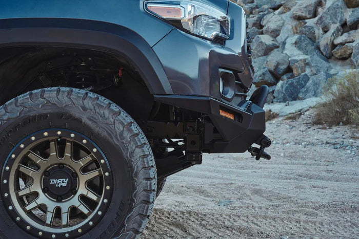Body Armor 4x4 Hiline Bumper High Clearance Wings 2016-2023 Toyota Tacoma