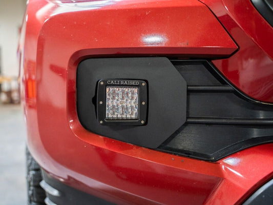 Cali Raised LED Fog Light Pod Replacements Brackets Kit 2016-2023 Toyota Tacoma