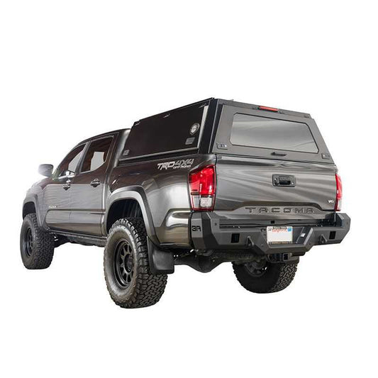 OVS Expedition Truck Cap W/Full Wing Doors, Front And Rear Windows & 3rd Brake Light