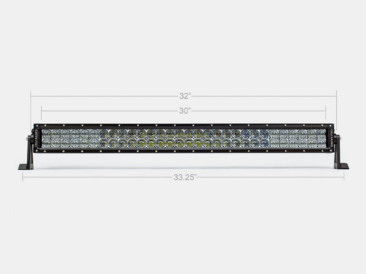 Cali Raised LED 32" Dual Row 5D Optic OSRAM LED Bar
