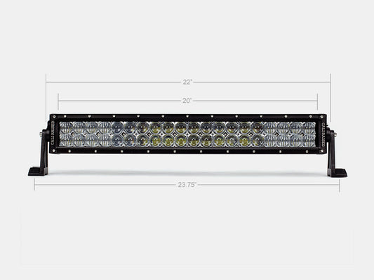 Cali Raised LED 22" Dual Row 5D Optic OSRAM LED Bar