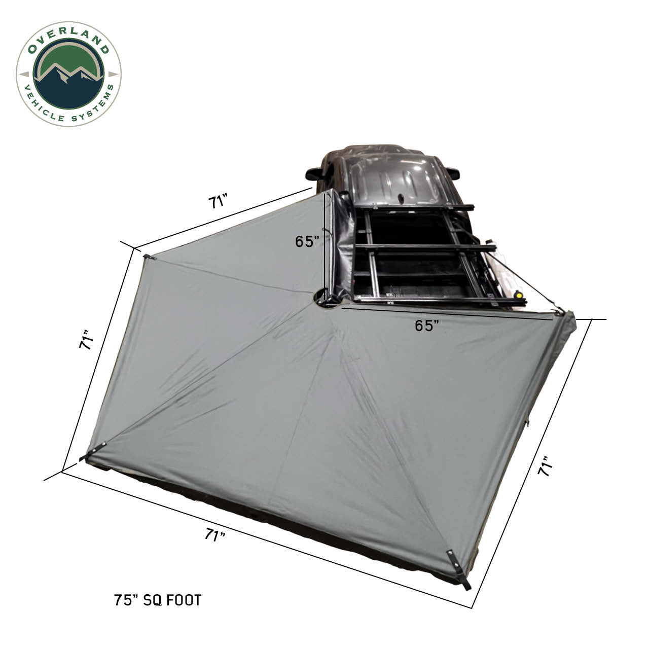 OVS Nomadic 270LTE Driver Side 270 Degree Awning