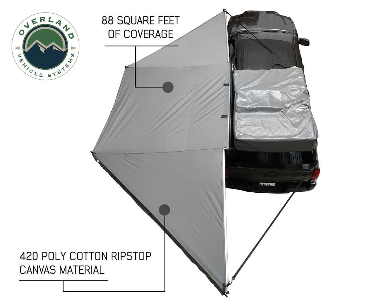 OVS Nomadic Awning 180 With Zip In Wall