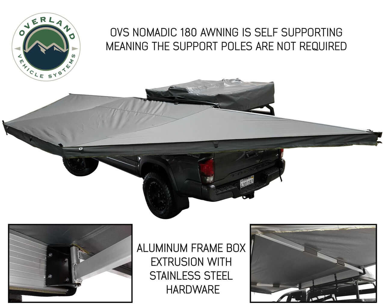 OVS Nomadic Awning 180 With Zip In Wall