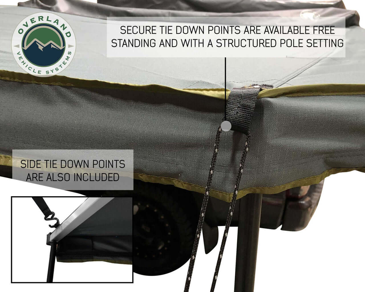 OVS Nomadic Awning 180 With Zip In Wall