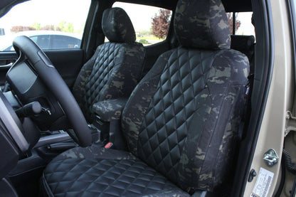 Ruff Tuff Camo Custom Seat Covers Toyota Tacoma 2016-2023
