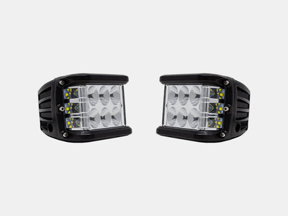 Cali Raised LED Side Projecting LED Pods Pair