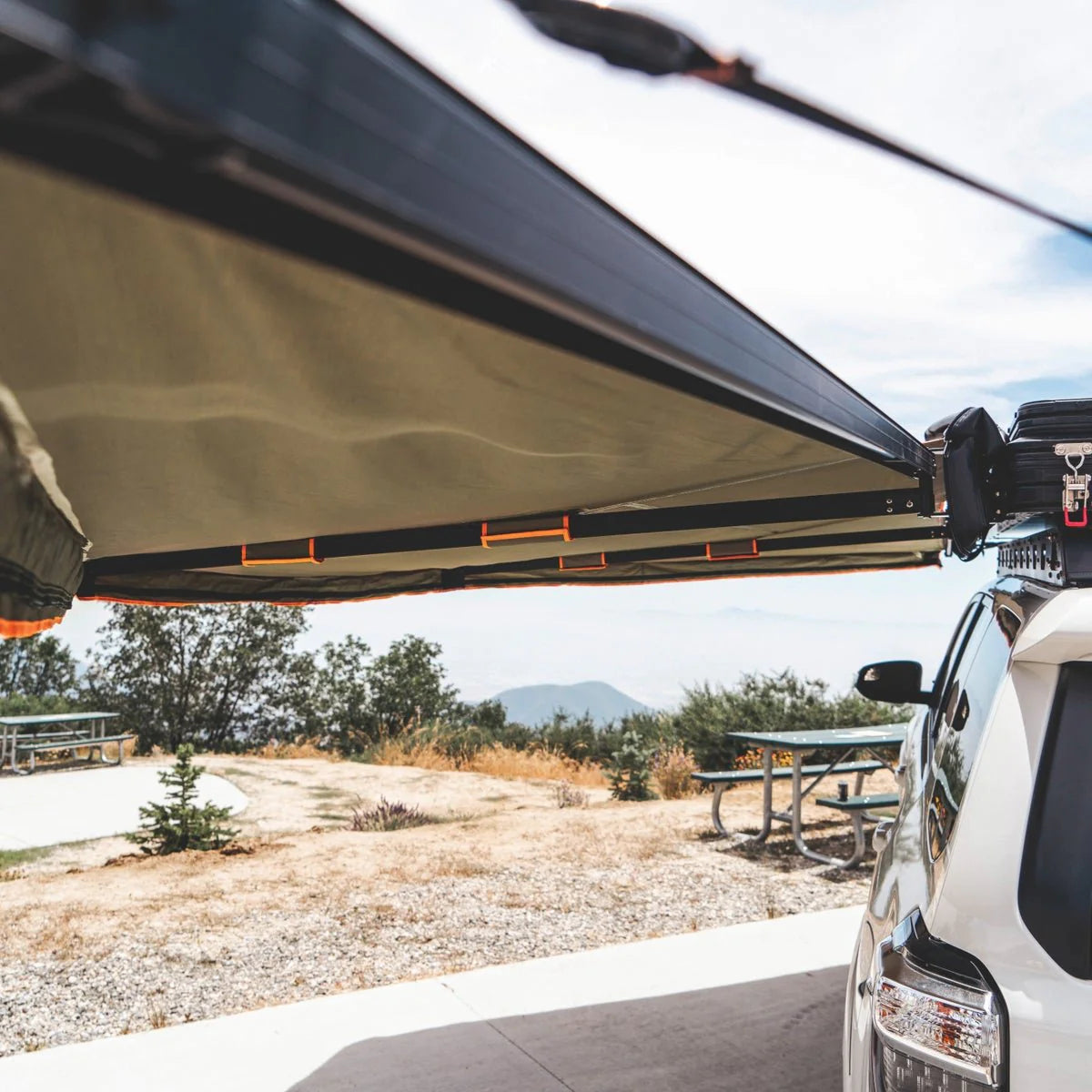 180 Degree Awning, XL, Driver or Passenger Side, Tuff Stuff Overland