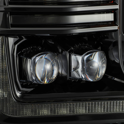 AlphaRex NOVA-Series LED Projector Headlights Alpha-Black Ford F150 2018-2020 - Mid-Atlantic Off-Roading
