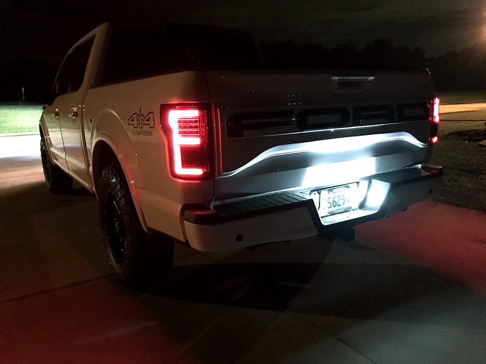 Recon Smoked LED Tail Lights Ford F150 2015-2017 - Mid-Atlantic Off-Roading