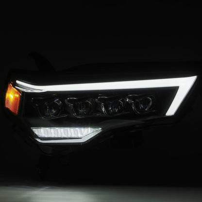 Alpharex NOVA-Series LED Projector Headlights Jet Black 2014-2022 Toyota 4Runner
