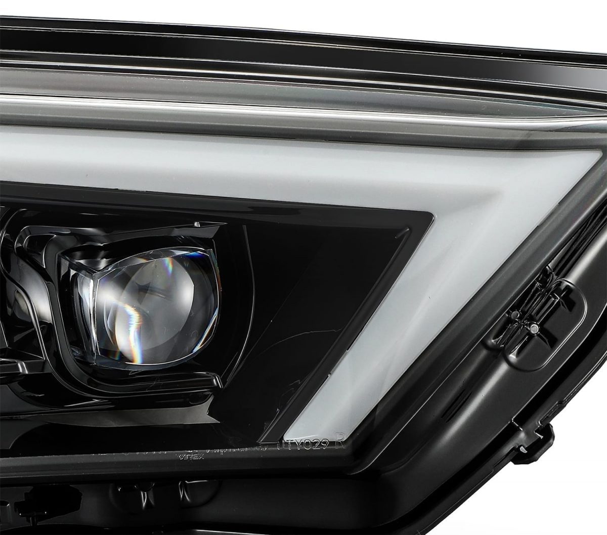 Alpharex NOVA-Series LED Projector Headlights Jet Black 2014-2022 Toyota 4Runner