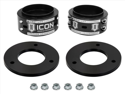 Icon 5-2.25 Inch AAC Front Leveling Kit Ford F150 Raptor 2017-2020 - Mid-Atlantic Off-Roading
