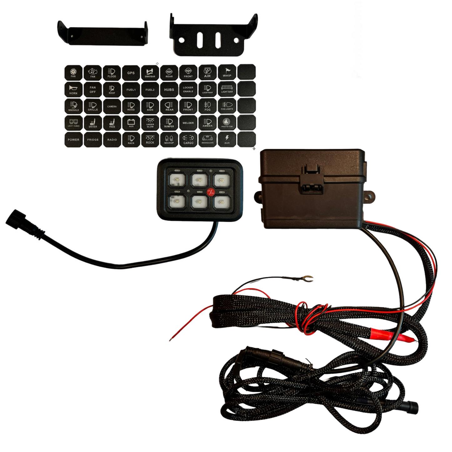 6 Switch Control Panel System by Thrashed Off-Road - Mid-Atlantic Off-Roading