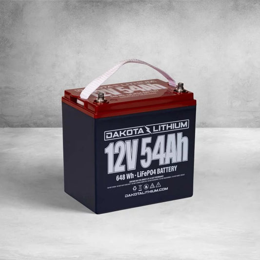 Dakota Lithium 12V 54AH Deep Cycle LifePO4 Battery