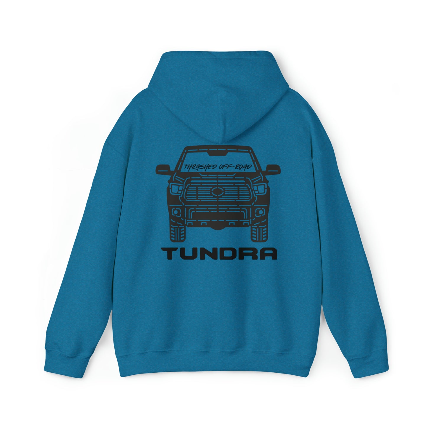 Thrashed Off-Road Abstract Tundra Hoodie