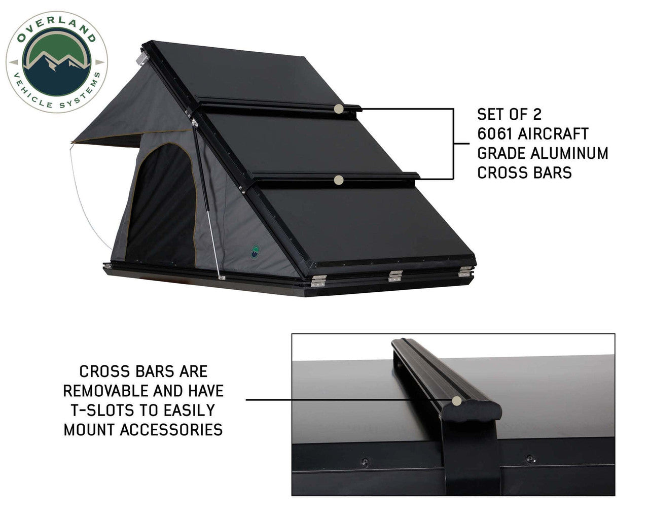 OVS Mamba 3 Clam Shell Roof Top Tent
