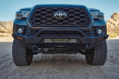 Body Armor 4x4 Hiline Bumper High Clearance Wings 2016-2023 Toyota Tacoma