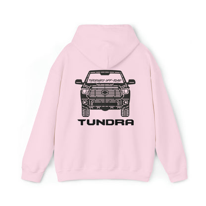 Thrashed Off-Road Abstract Tundra Hoodie
