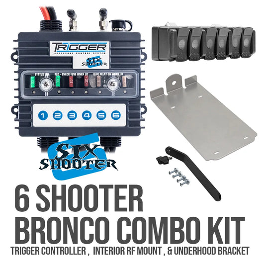 Trigger Controller 6 Shooter Ford Bronco 2021+ Combo Kit