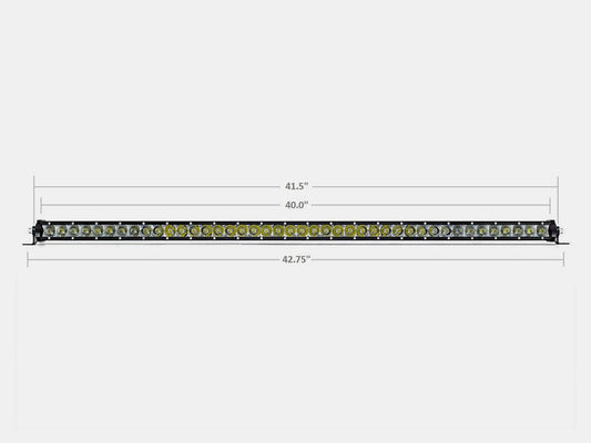 Cali Raised LED 42" Slim Single Row LED Bar
