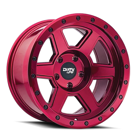 Dirty Life Compound 9315 Crimson Candy Red 6x139.7