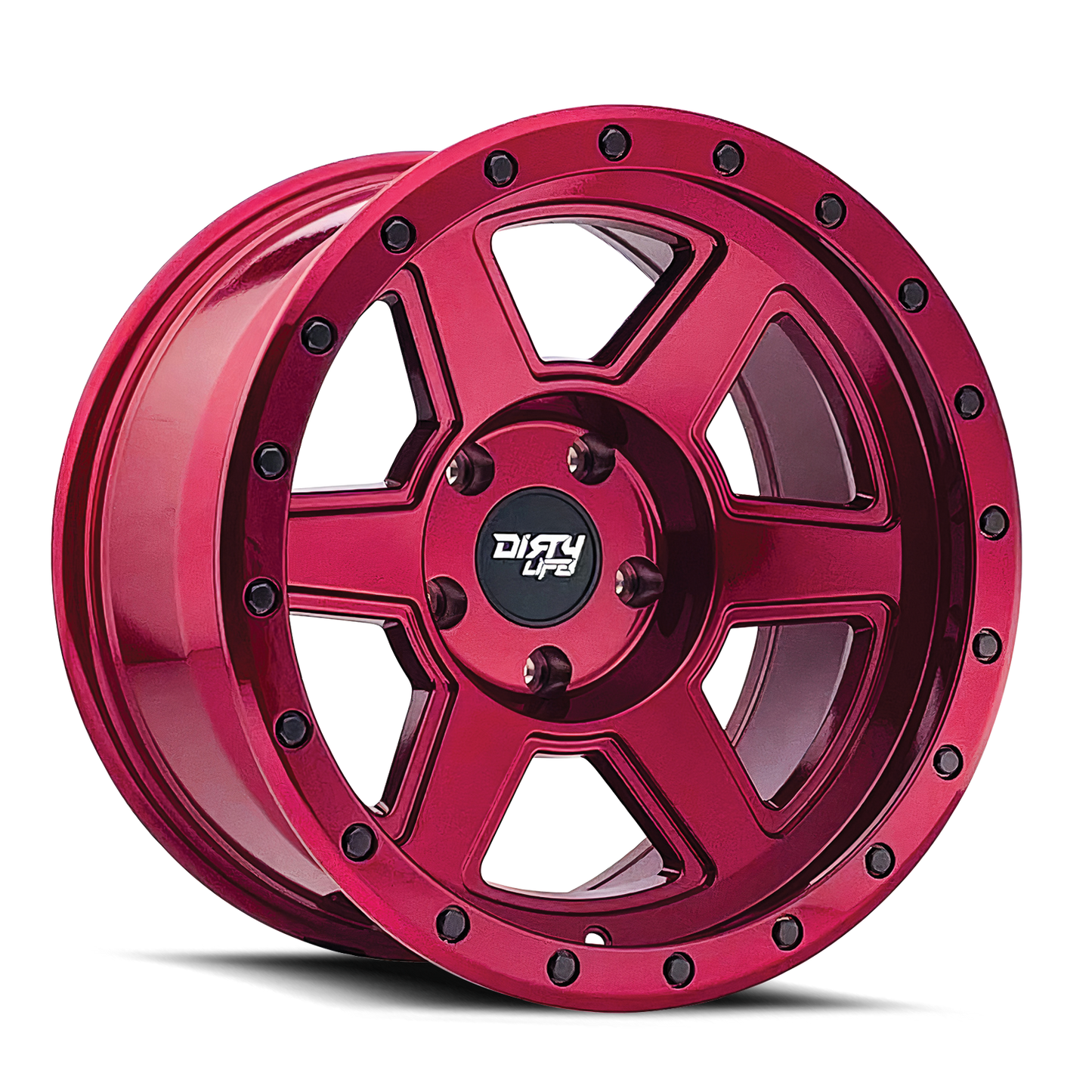 Dirty Life Compound 9315 Crimson Candy Red 6x139.7