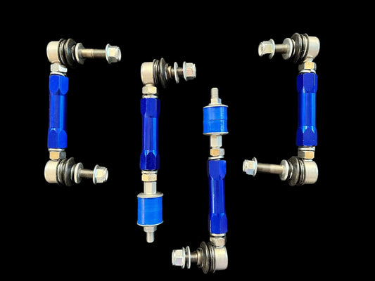 Send It Suspension Heavy Duty Adjustable Front and Rear Sway Bar End Links 2.0