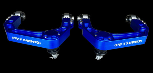 Send It Suspension Billet Upper Control Arms 2005-2023 Tacoma  Limited Edition Blue