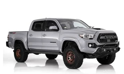 4 Wheel Parts Factory Tacoma Front Bumper W/ Optional Wings- 61248W 2016-2023 Toyota Tacoma