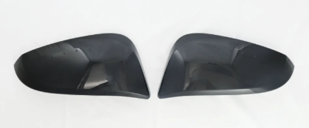Gloss Black Mirror Covers Without Factory Turn Signals Toyota RAV4 2013-2018