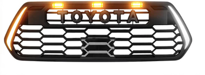 Custom Color Matched V2 TRD Pro Grille LED DRL's & Turn Signals 2016+ Toyota Tacoma