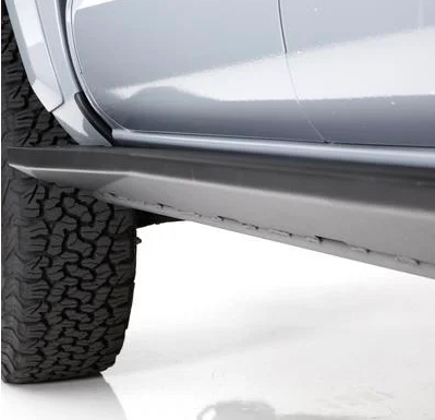 4 Wheel Parts Factory Sliders with Rear Kickouts 2016-2023 Toyota Tacoma