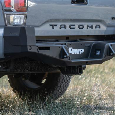4 Wheel Parts Factory Rear Swing Out Bumper 61448W 2016-2023 Toyota Tacoma