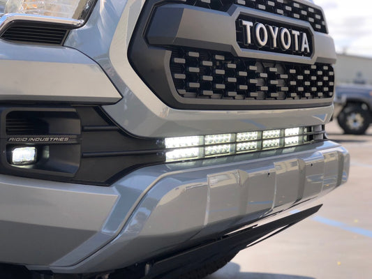 Cali Raised LED 32" Lower Bumper Hidden LED Light Bar Kit 2016-2023 Toyota Tacoma