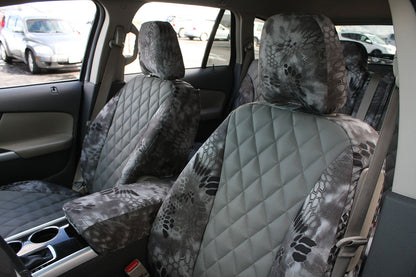 Ruff Tuff Perforated Sof-Touch Custom Seat Covers Toyota Tacoma 2016-2023