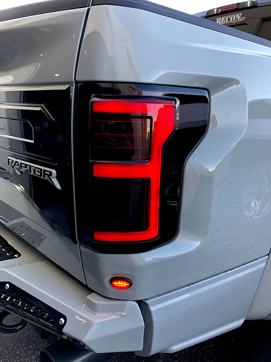 Recon Smoked LED Tail Lights Ford F150 Raptor 2017-2019 - Mid-Atlantic Off-Roading