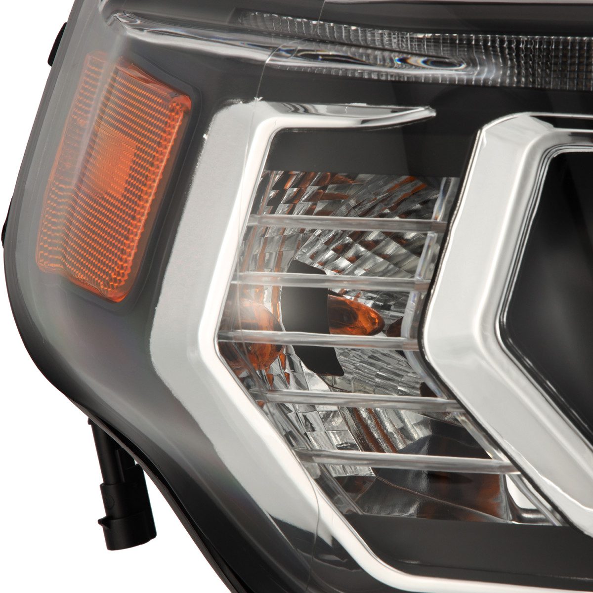 Alpharex LUXX-Series G2 LED Projector Headlights Black 2014-2022 Toyota 4Runner
