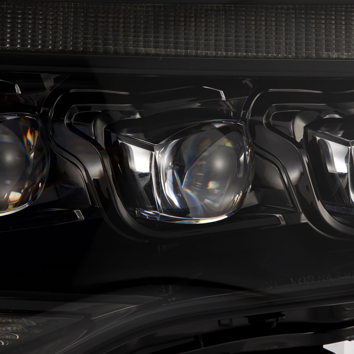 Alpharex NOVA-Series G2 LED Projector Headlights Alpha-Black 2014-2022 Toyota 4Runner