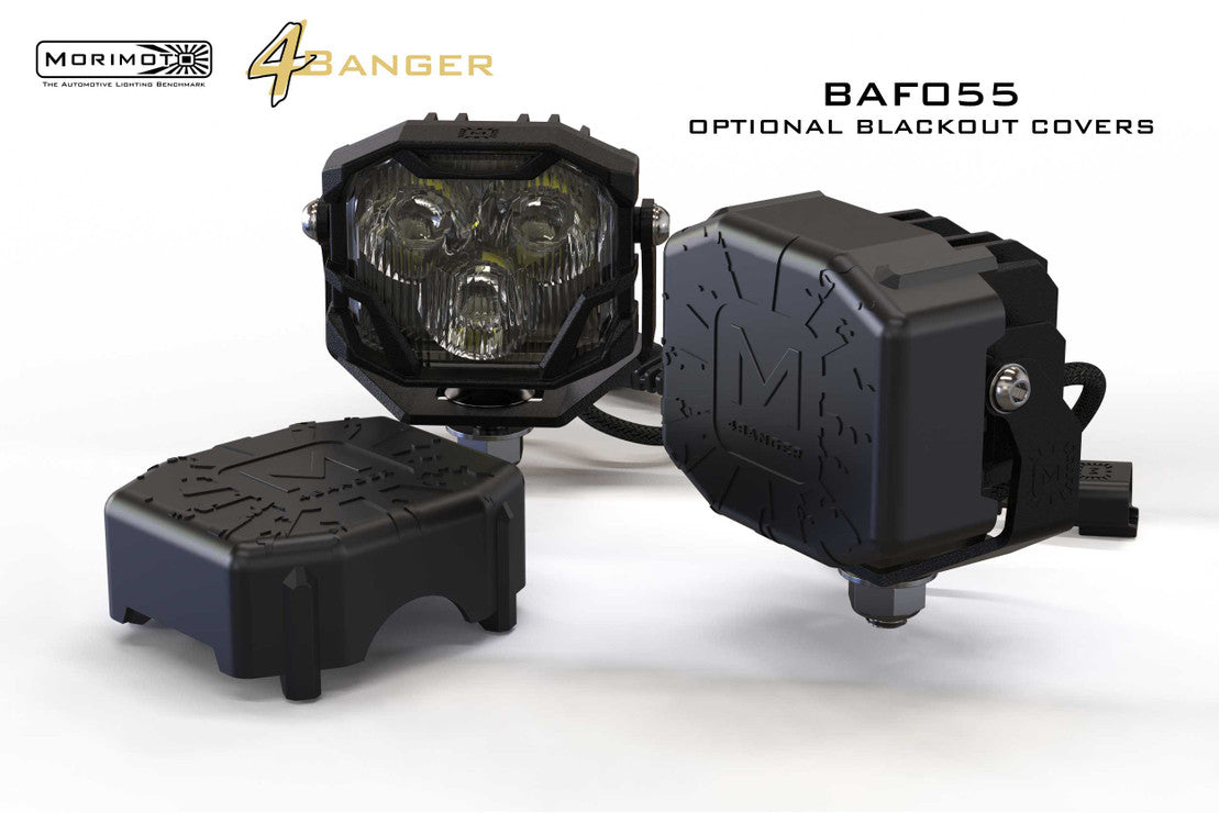 Morimoto 4Banger LED System With Hood Mounts Tacoma 05-15 - Mid-Atlantic Off-Roading