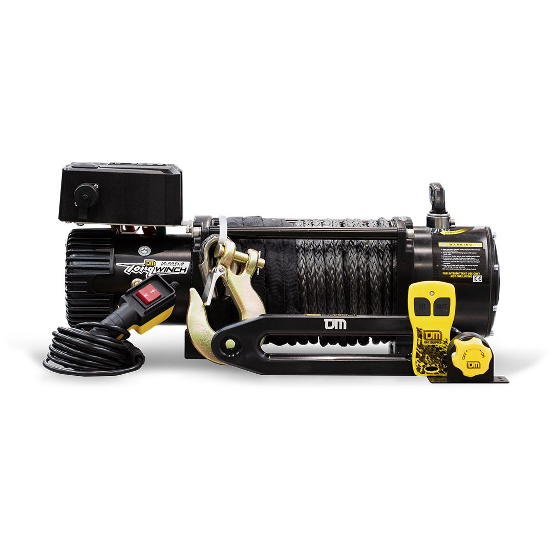 TJM TORQ Synthetic Rope Winch 12000 lbs - Mid-Atlantic Off-Roading