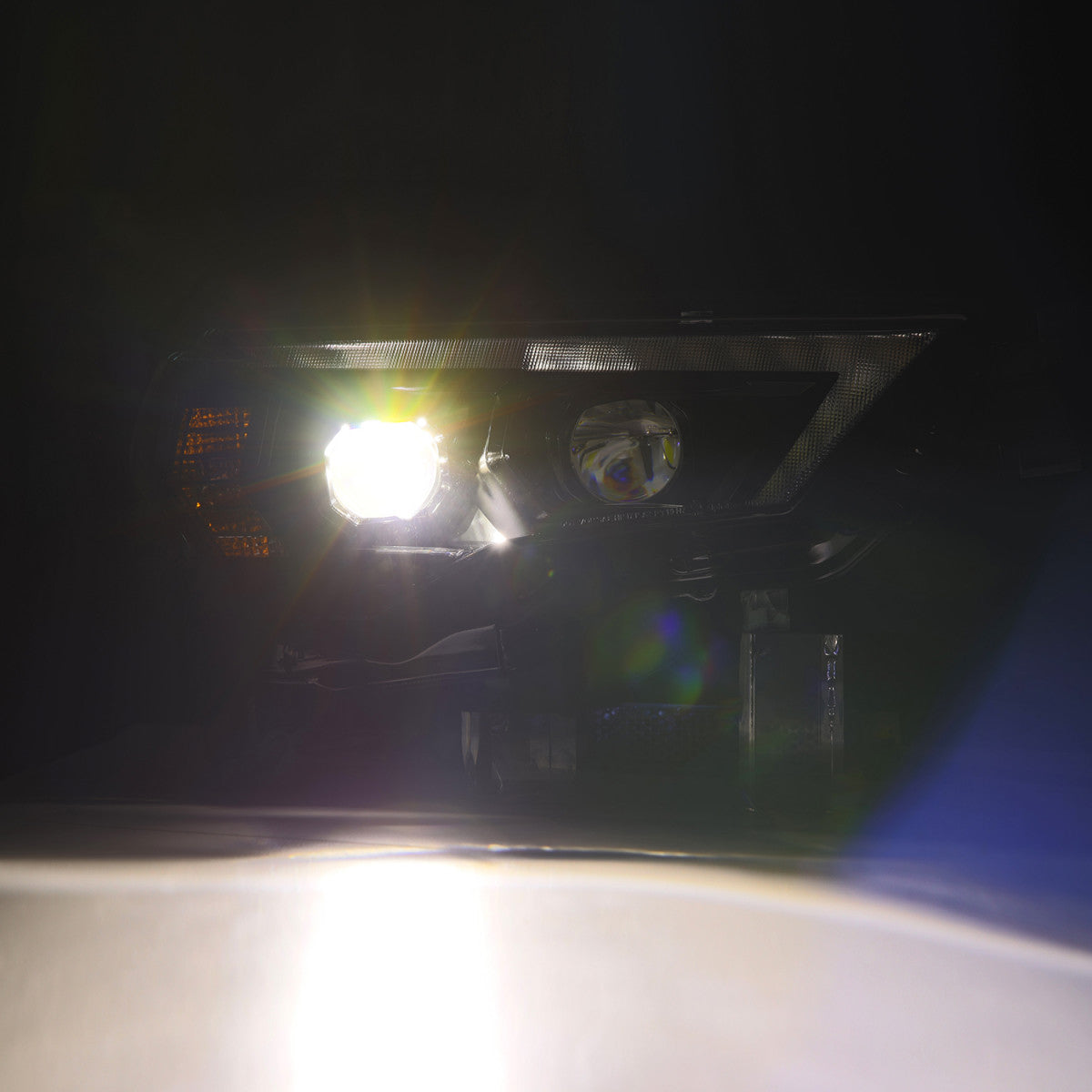 Alpharex LUXX-Series G2 LED Projector Headlights Alpha-Black 2014-2022 Toyota 4Runner