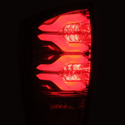 Alpharex PRO-Series LED Tail Lights Red Smoke 2016-2022 Toyota Tacoma