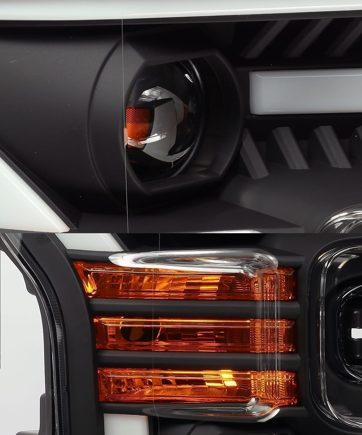 AlphaRex Pro-Series Projector Headlights Black Ford F150 2015-2017 - Mid-Atlantic Off-Roading