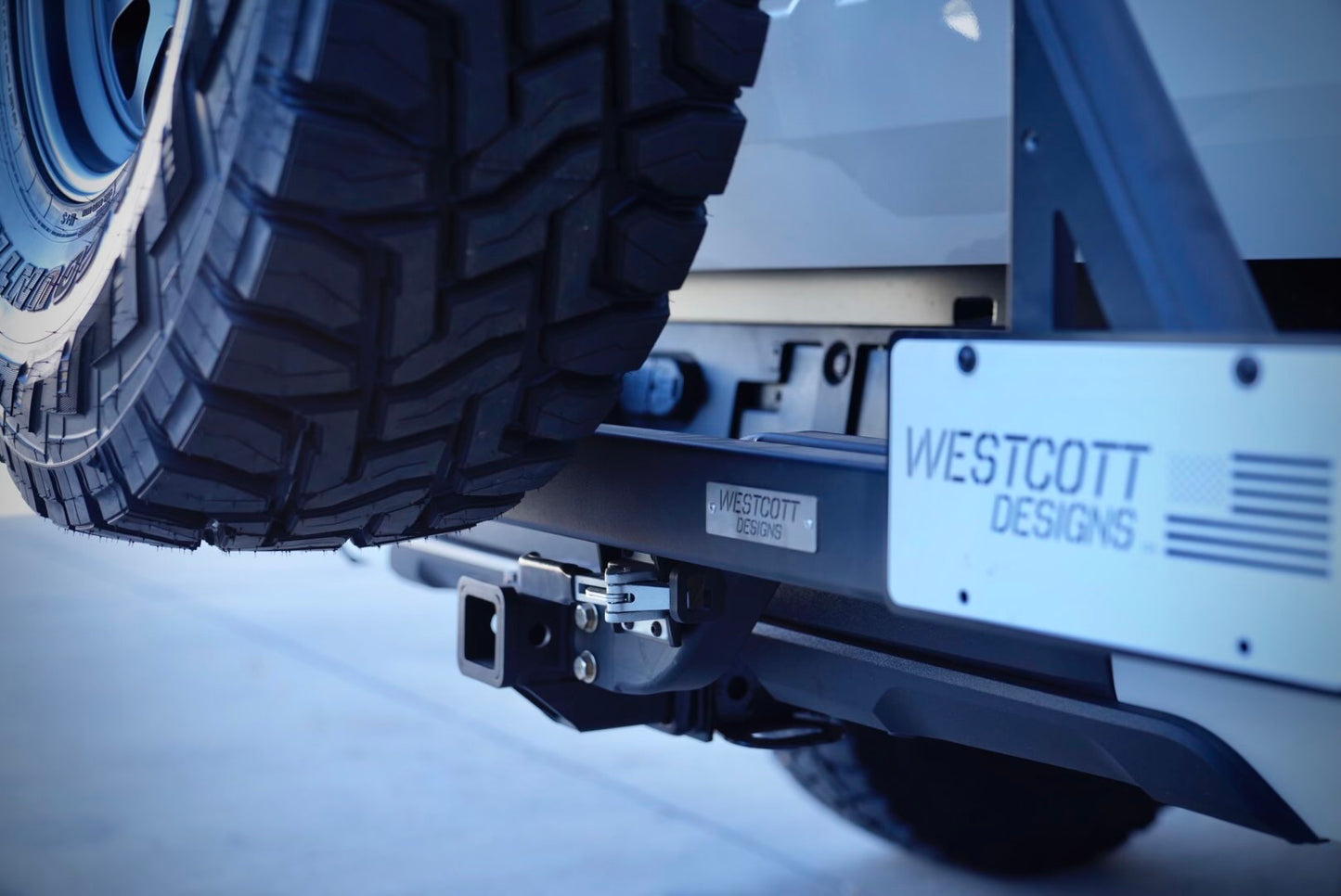 Westcott Designs Universal Modular Spare Tire Carrier Rack - Mid-Atlantic Off-Roading