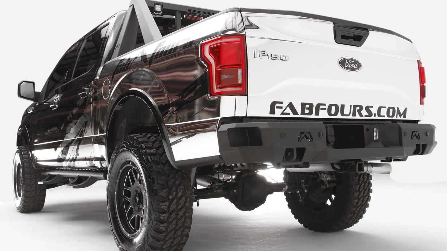 Fab Fours Premium Rear Bumper Ford F150 2015-2020 - Mid-Atlantic Off-Roading