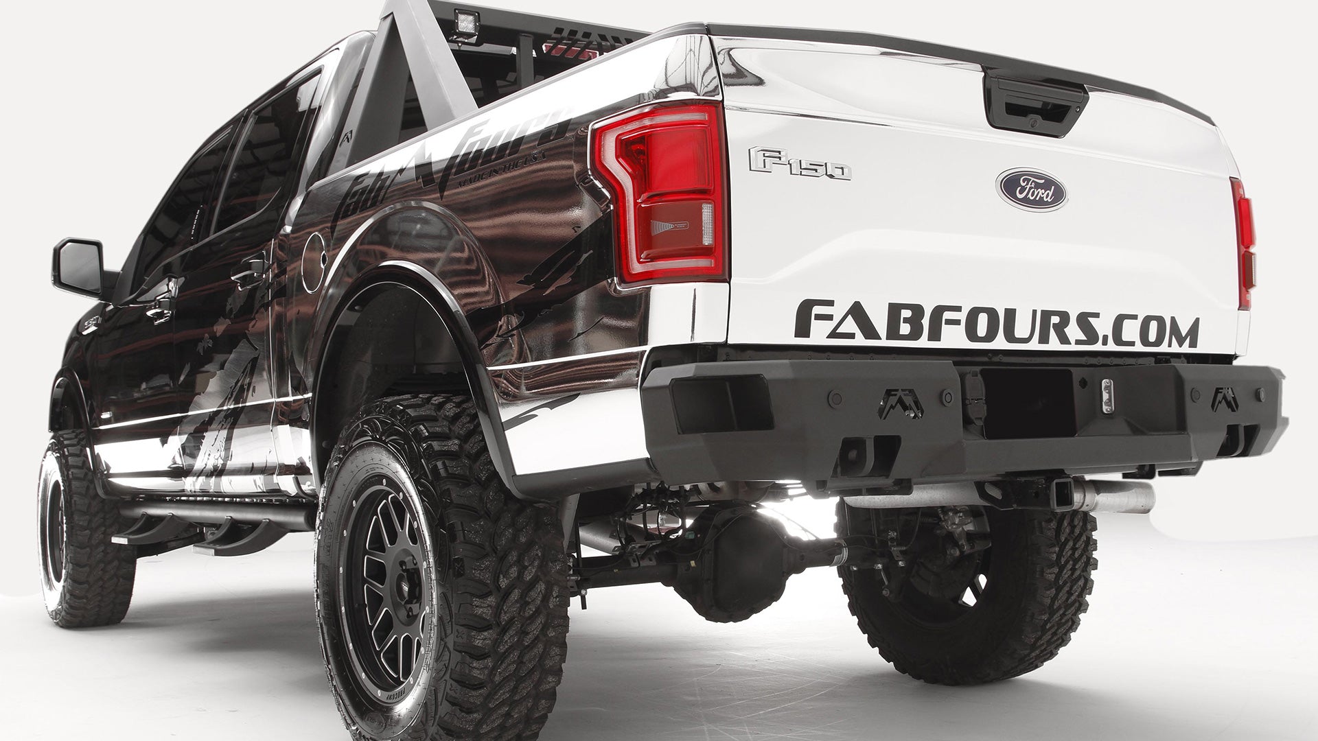Fab Fours Premium Rear Bumper Ford F150 2015-2020 - Mid-Atlantic Off-Roading