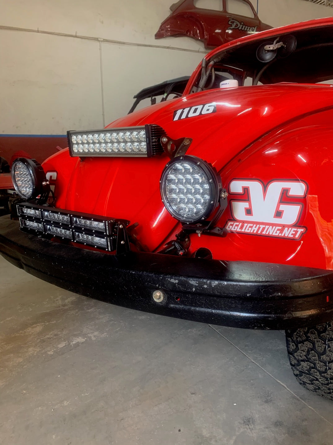 7” DayMaker Long Range LED Light Off Road UTV Overlanding Racing Baja Bug class 10