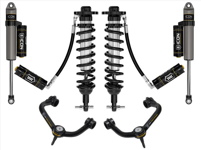 Icon Stage 4 Suspension System with Tubular UCA Ford F150 2021-2022 - Mid-Atlantic Off-Roading
