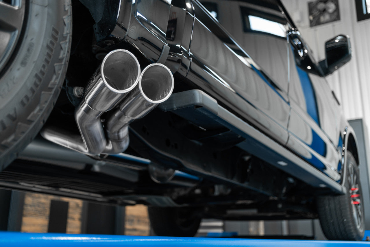 MBRP 3" Cat Back, Pre-Axle Dual Outlet Exhaust Ford F150 2015-2020 - Mid-Atlantic Off-Roading